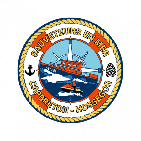 Écusson station SNSM Capbreton - Hossegor