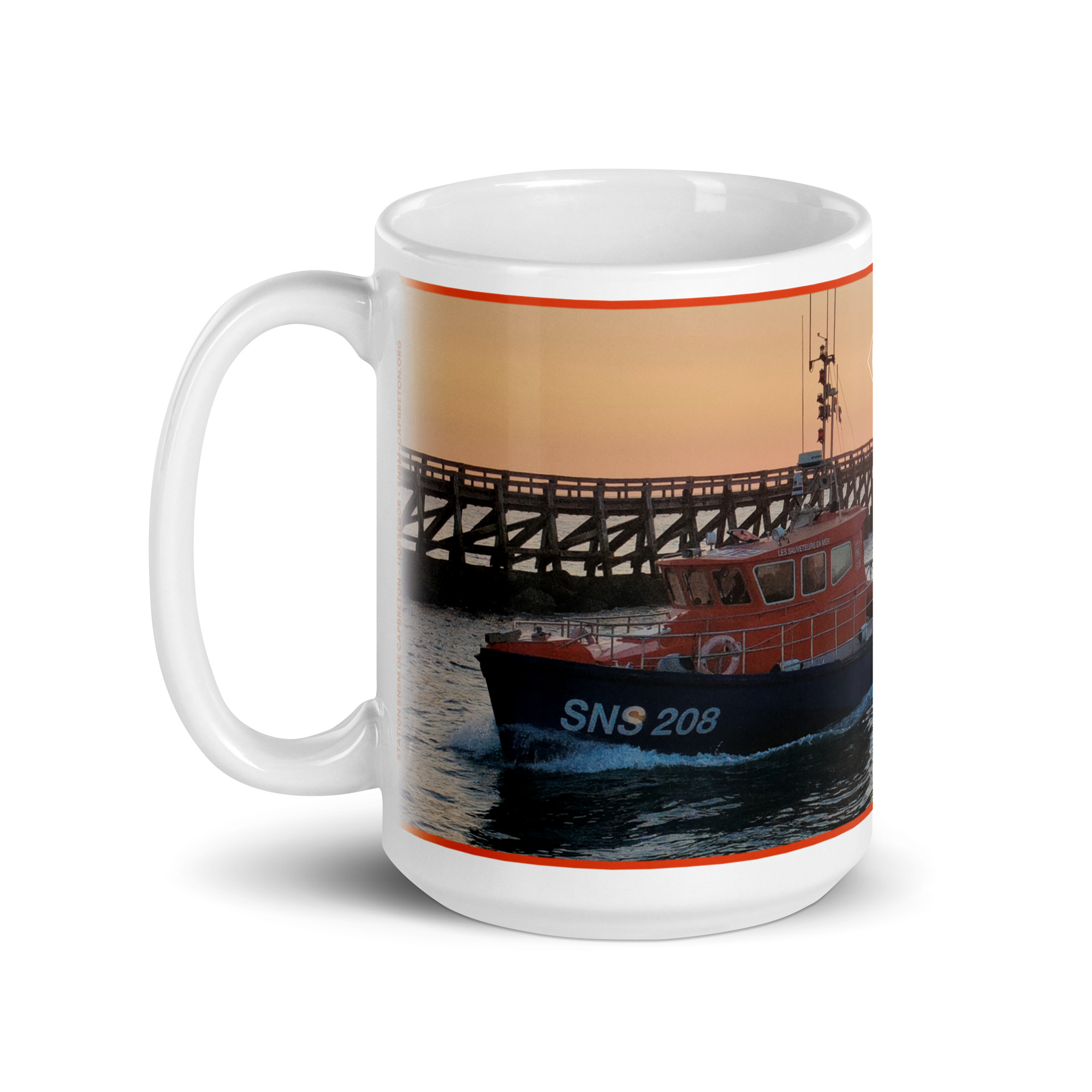 Mug estacade de la station SNSM de Capbreton - Hossegor