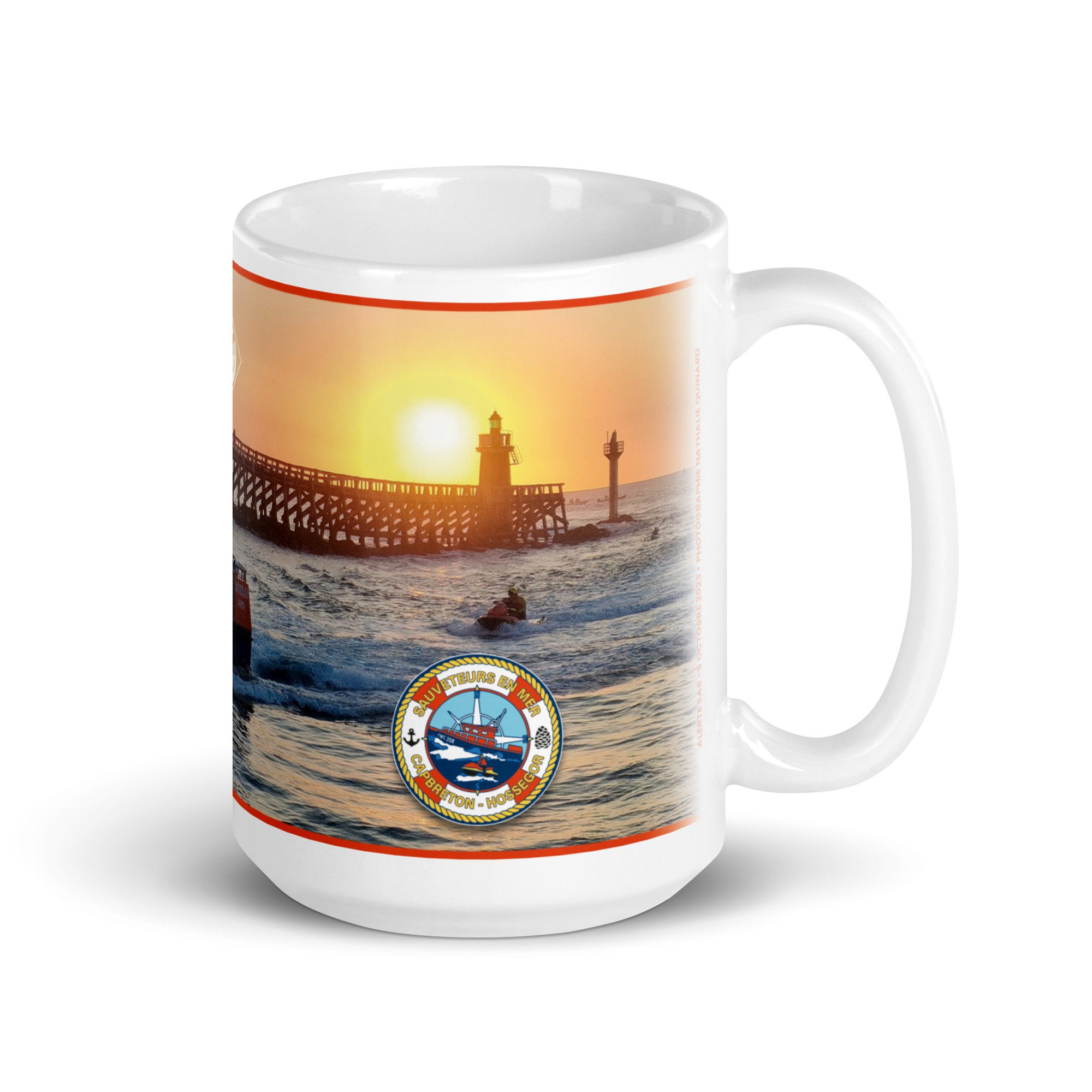 Mug estacade de la station SNSM de Capbreton - Hossegor